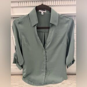 Express slim fit Portofino blouse